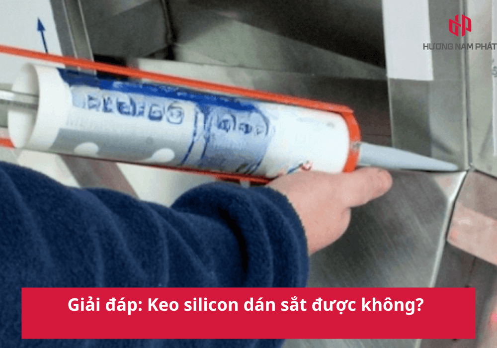 Giải đáp: Keo silicon dán sắt được không?