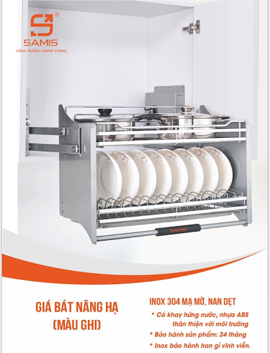 Giải pháp lưu trữ thông minh, tiện ích và đa năng phù hợp với nhiều không gian bếp