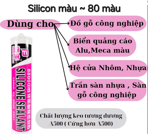 Giới thiệu về keo silicon