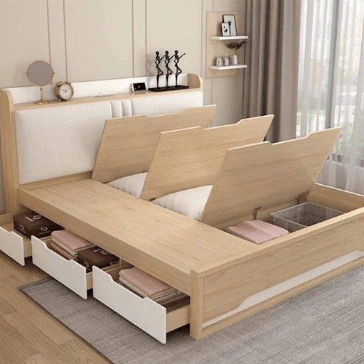 Giường hộp có ngăn kéo