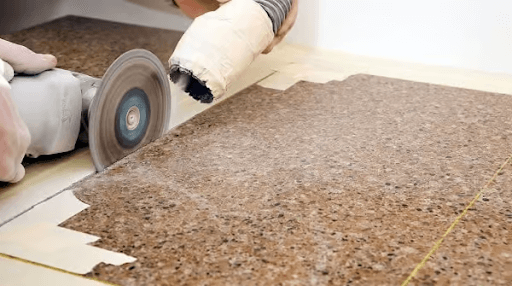 Hướng dẫn cắt đá chậu rửa bát