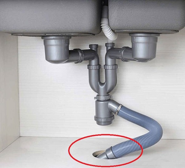 Khắc phục bồn rửa bị rỉ nước
