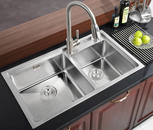 Kích thước bồn rửa chén 2 ngăn
