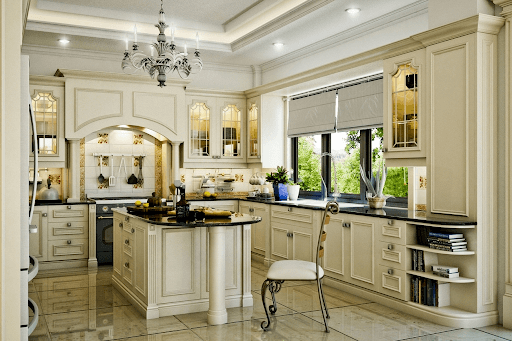 Phong cách cổ điển mang đến không gian ấm áp