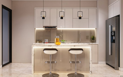 Sự đẳng cấp của tổng thể không gian bếp