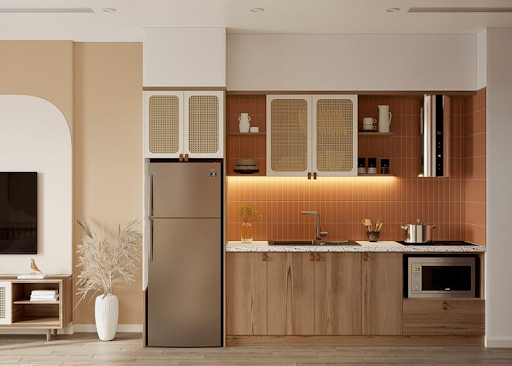 Thiết kế bếp chữ I