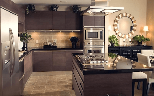 Thiết kế bếp hiện đại cho chung cư