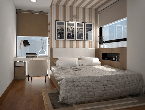 Top 10 ý tưởng thiết kế phòng ngủ 6m2 đẹp, tiện nghi và tiết kiệm không gian