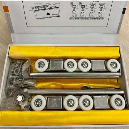 Hộp bánh xe U treo inox 304 HMR 4bánh/8 bánh