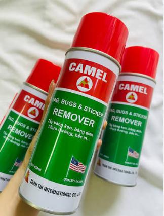 Làm sach băng dinh bam lâu ngay CaMel