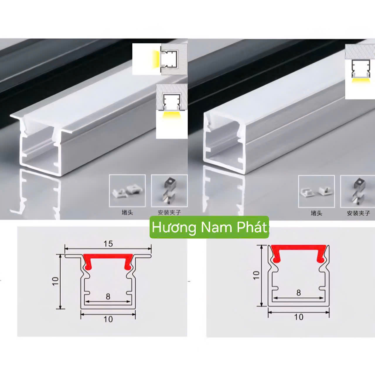Nhôm led 1010 - 3M