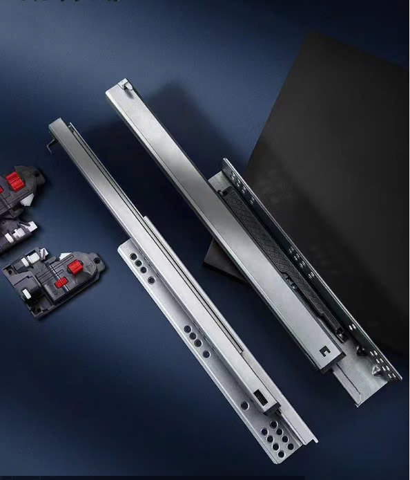 Ray âm 3 tầng giảm chấn MTP + khoá tay 3D(tăng chỉnh đa chiều) 300/350/400/450/500mm
