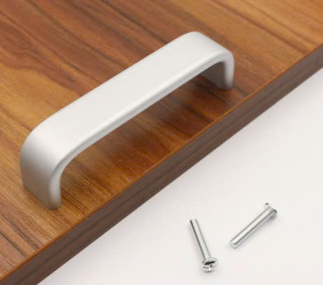 Tay nắm chữ U màu bạc (nhôm)5035 - 96/128/160MM