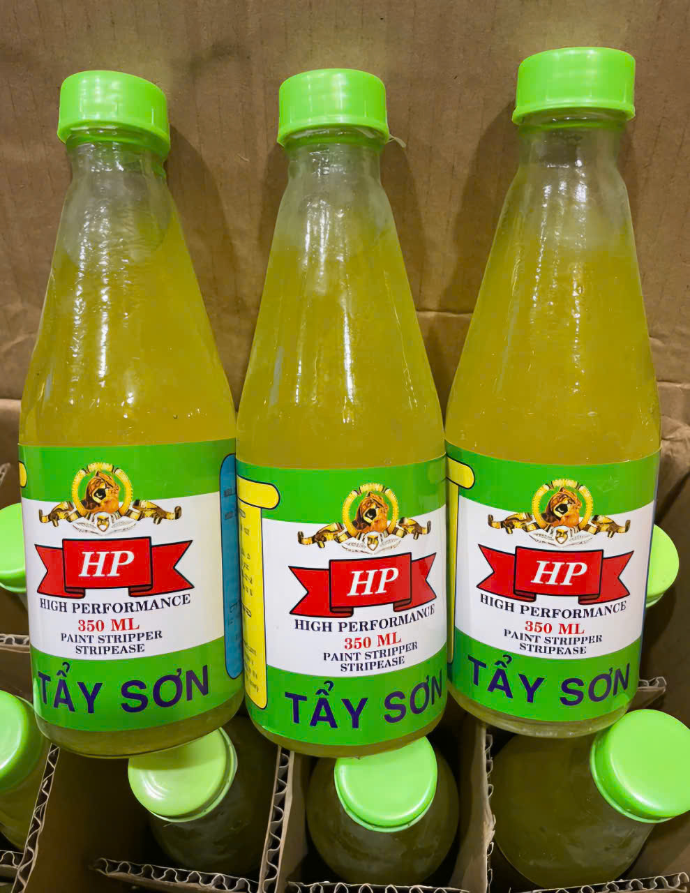 Tẩy sơn HP chai 350ml (chuyên tẩy cho sơn dầu, sơn PU, sơn tích điện)