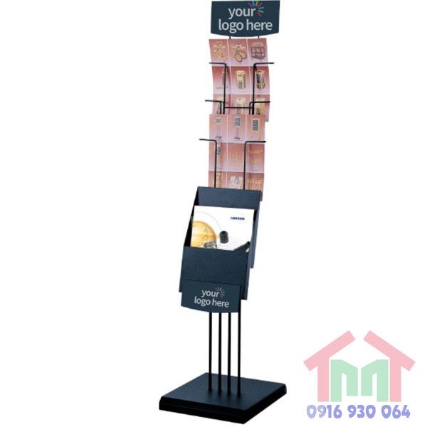 Giá đựng Menu, Catalogue H20A - 5 khay đựng cỡ A4 giúp tối đa tiện ích