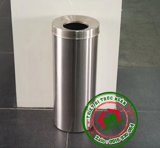 Thùng đựng rác A35M, Thùng inox nắp hở