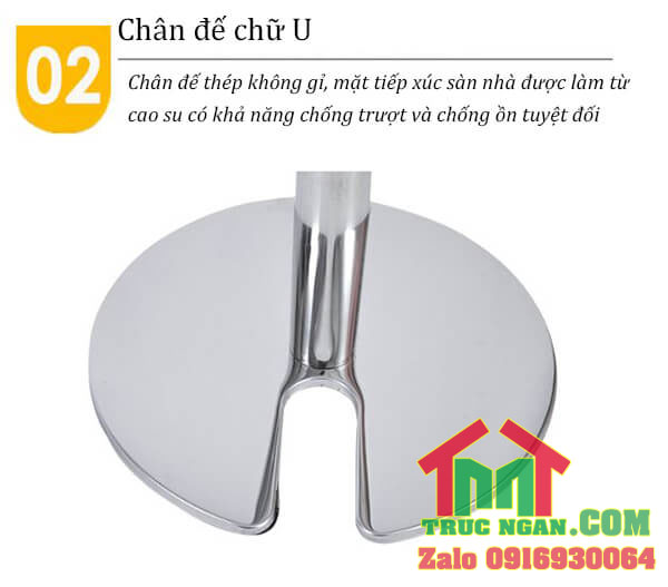Chan de chu U _ cot chan inox trang de U xep gon duoc_duong kinh de lon_hang nhap khau_day 2m_day3m.jpg