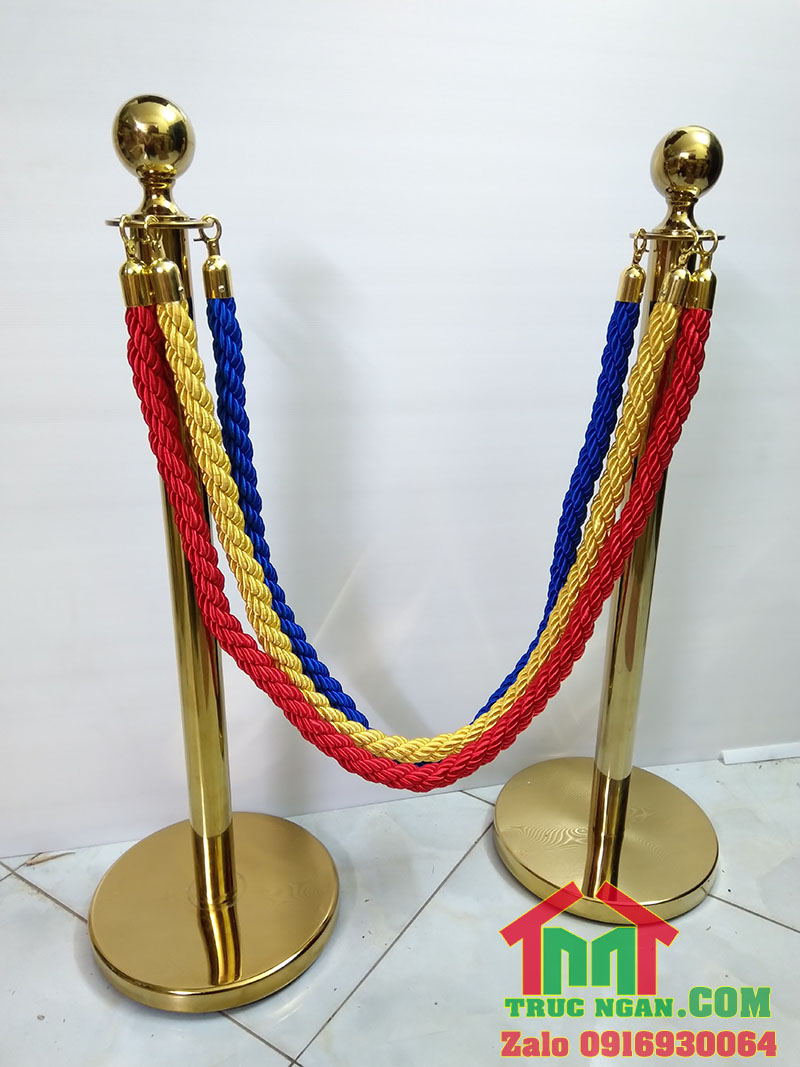 Cot chan inox vang day chung _ Cot chan inox vang day xoan thung cao cap mau do, mau xanh duong, mau v.jpg