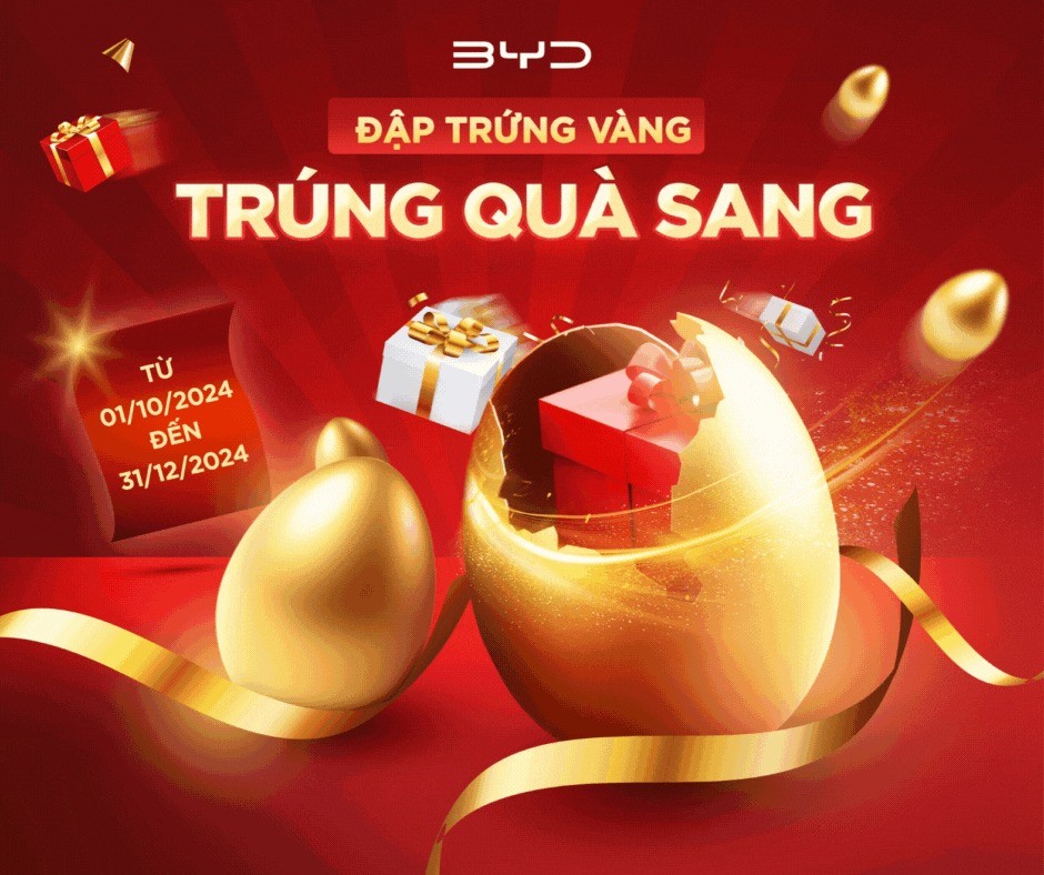 ĐẬP TRỨNG VÀNG - TRÚNG QUÀ SANG!