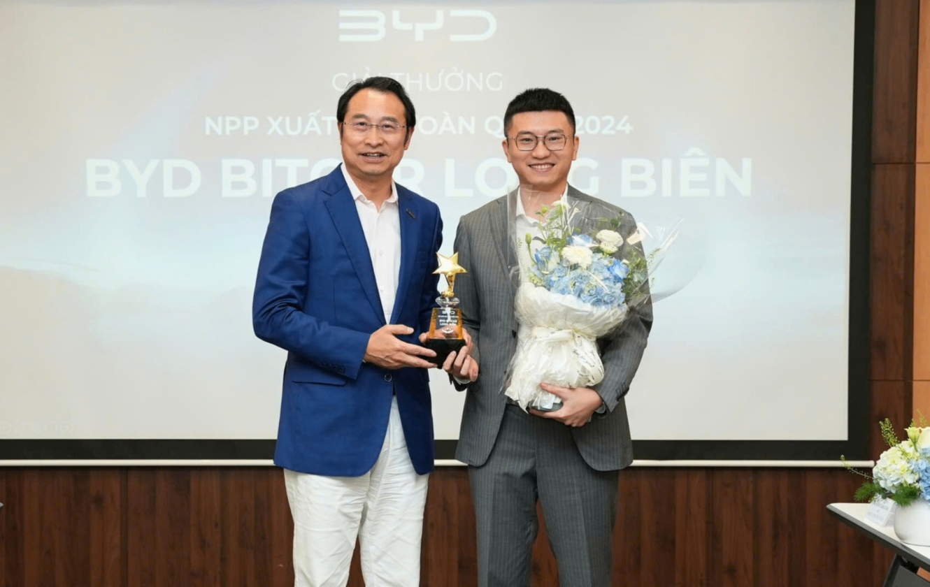 BYD Bitcar Long Biên: Đại Lý Xuất Sắc Nhất Năm 2024 Trong Hệ Thống Phân Phối BYD Auto Việt Nam