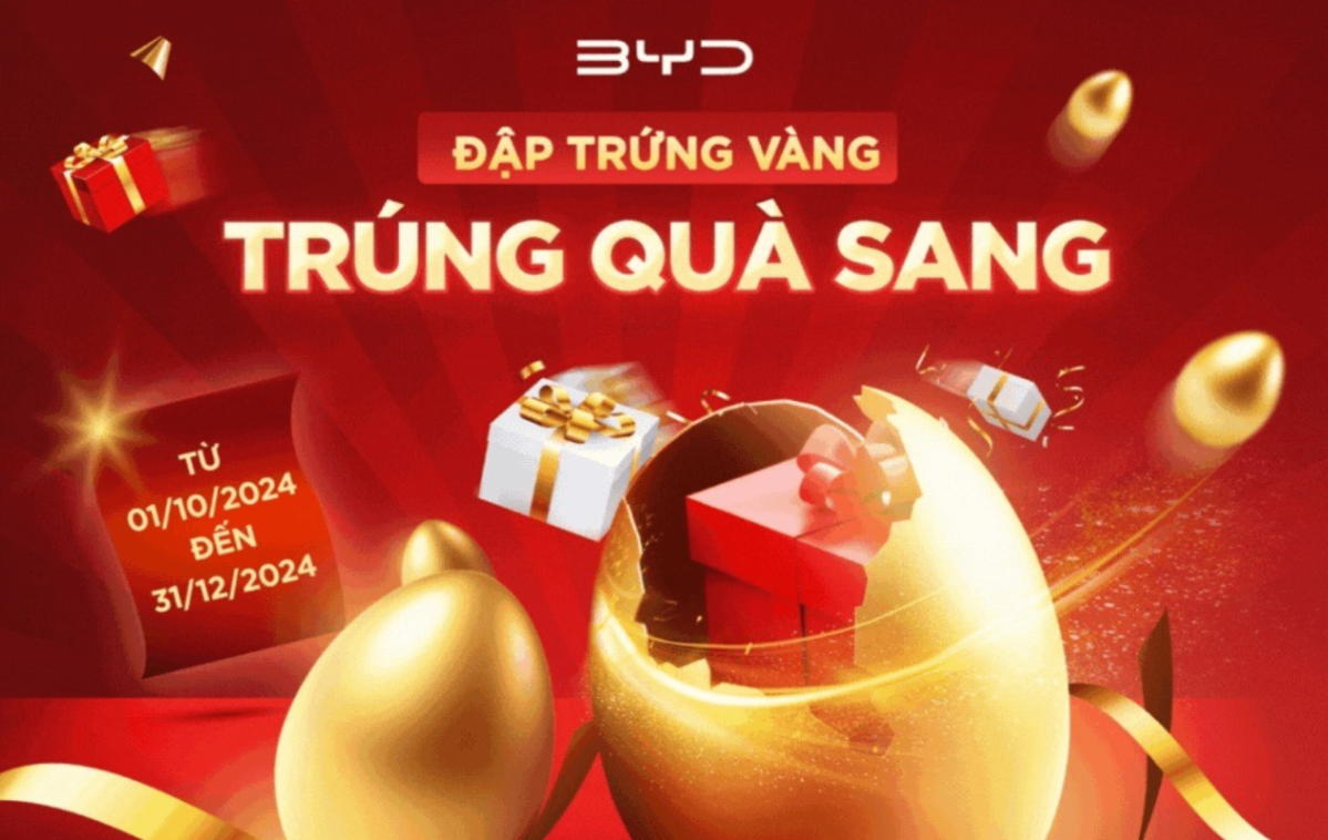 ĐẬP TRỨNG VÀNG - TRÚNG QUÀ SANG!