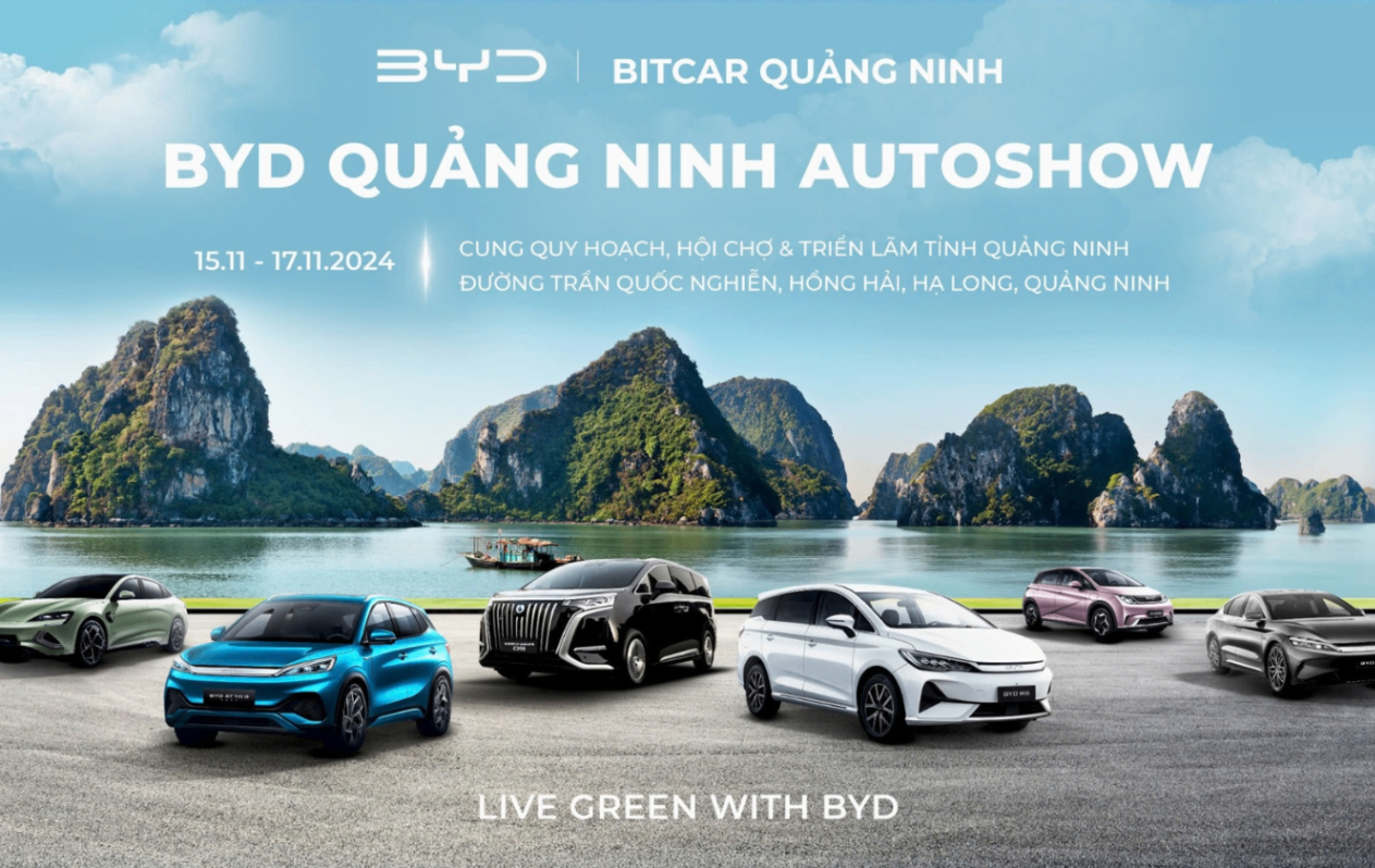 BYD QUẢNG NINH ĐỒNG HÀNH CÙNG HALONGBAY HERITAGE MARATHON 2024