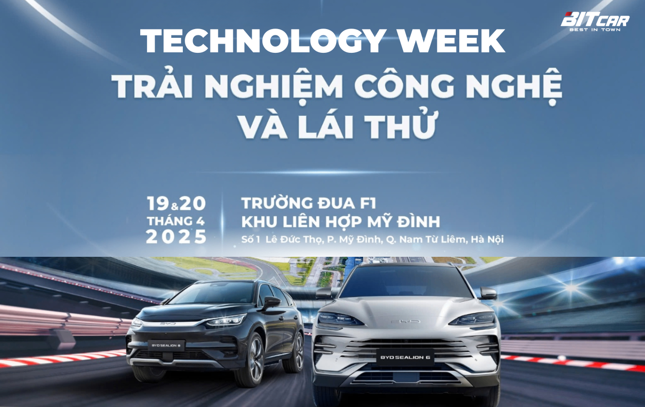 BYD TECHNOLOGY WEEK – Trải Nghiệm Lái Thử Công Nghệ DM-i Super Hybrid Đỉnh Cao