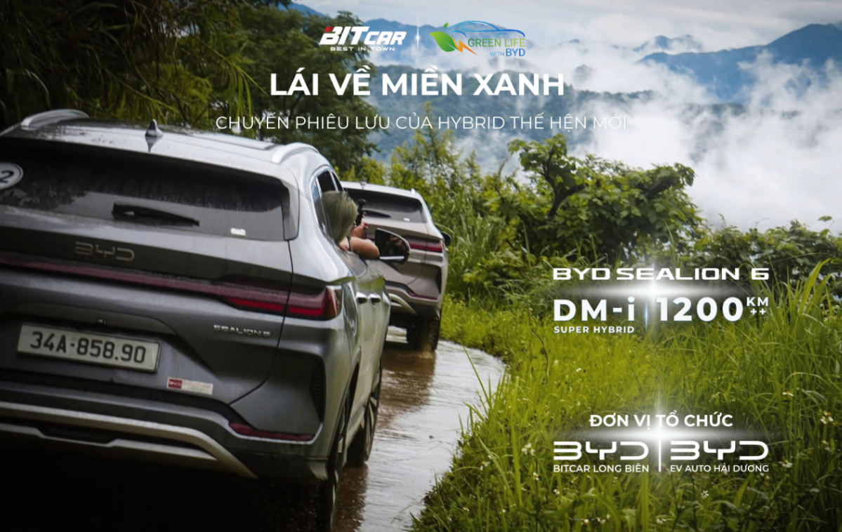“Lái Về Miền Xanh” – Hành Trình Khi BYD Sealion 6 Ghi Dấu Trên Những Cung Đường Đông Bắc