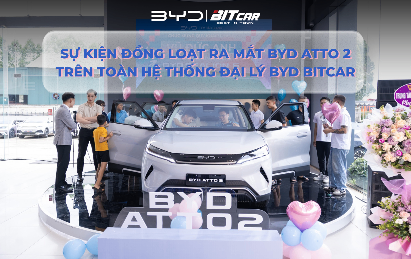 BYD ATTO 2 chào sân 