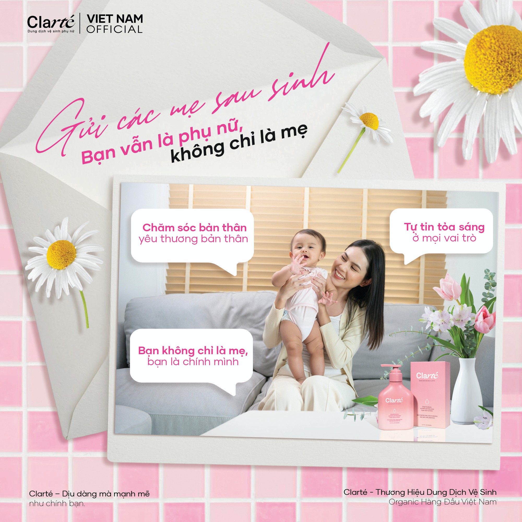 🌷Gửi các mẹ sau sinh: Bạn vẫn là phụ nữ, không chỉ là mẹ🌷