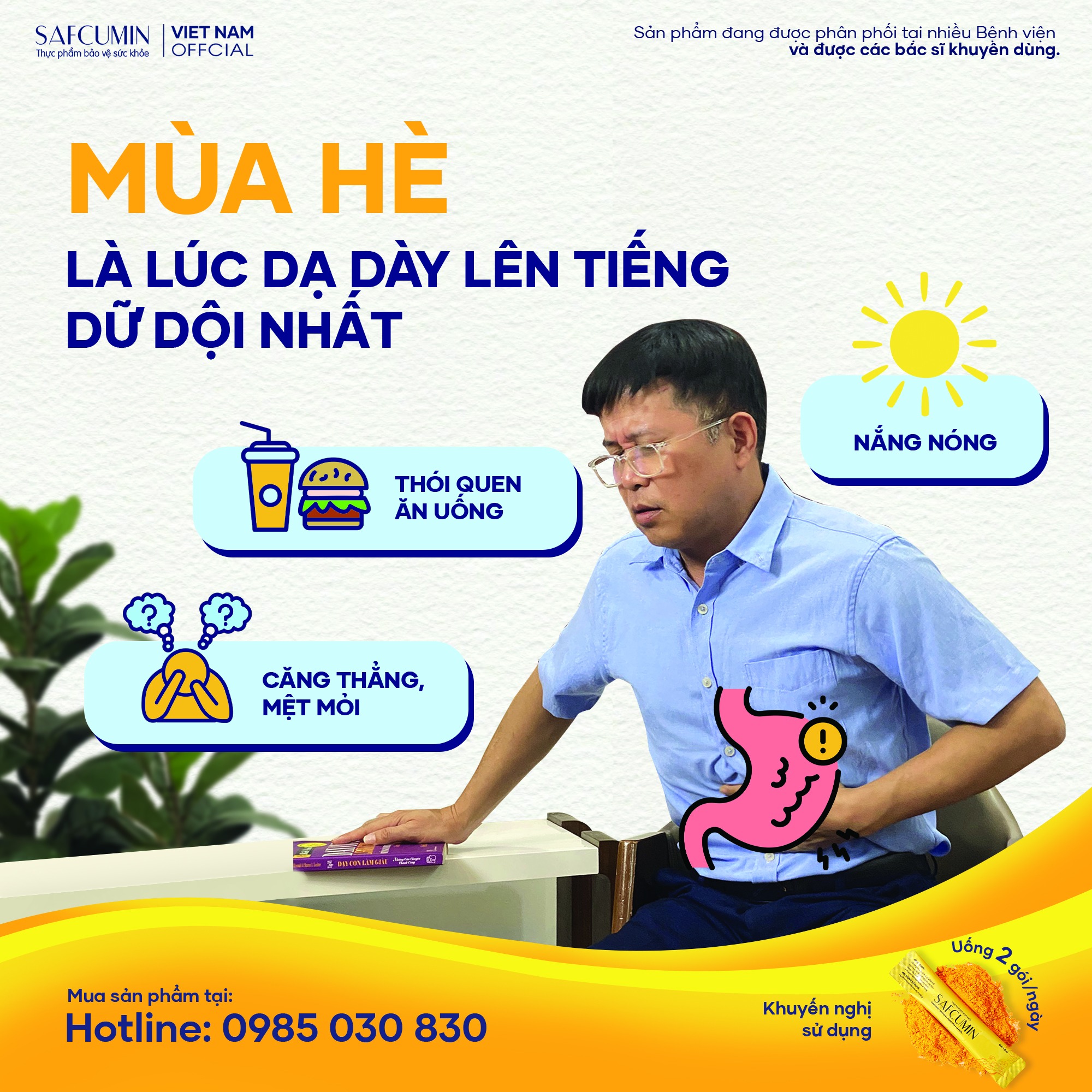 Mùa hè là lúc dạ dày lên tiếng dữ dội nhất – Lý do vì đâu?
