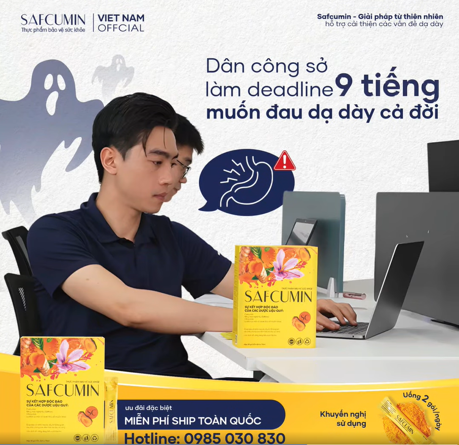Dân công sở, làm deadline 9 tiếng, muốn đau dạ dày cả đời?