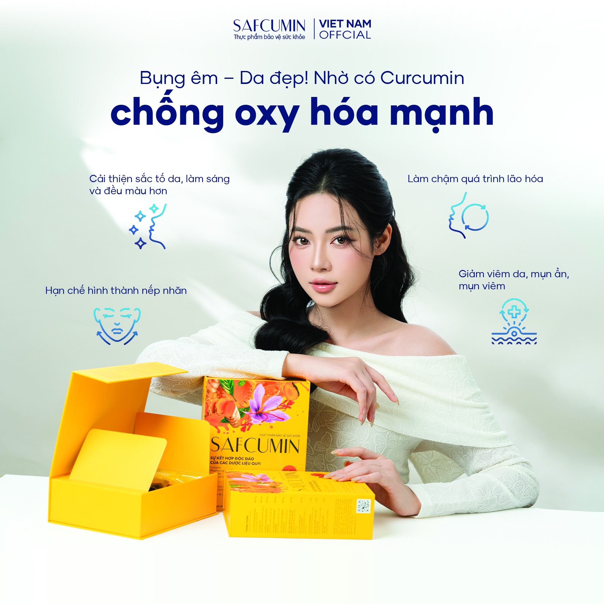 Bụng êm – Da đẹp! Giải pháp bất ngờ từ Safcumin