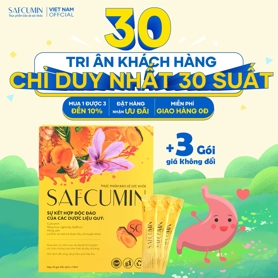 CHĂM SÓC DẠ DÀY - DEAL HỜI NGẬP TRÀN