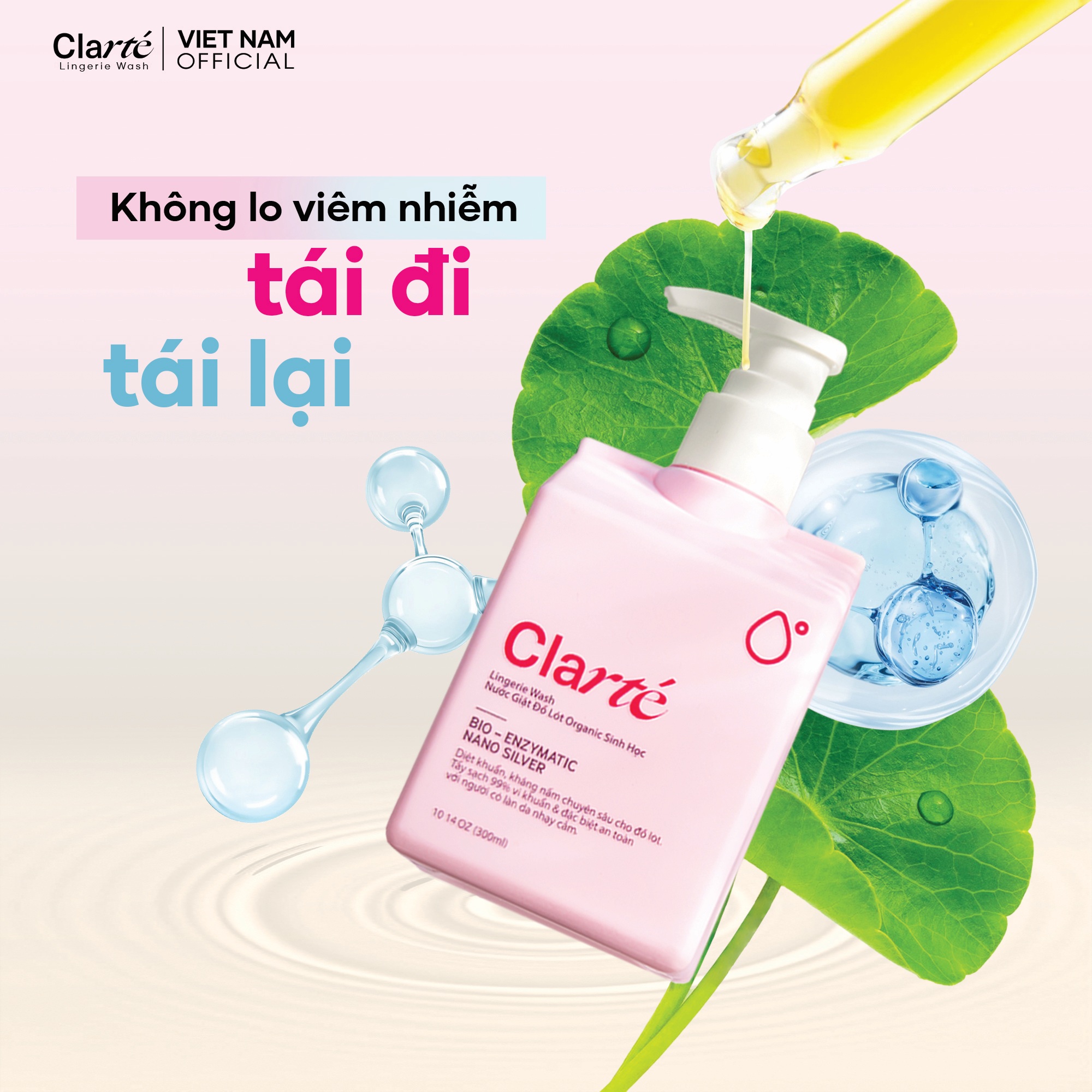 KHÔNG LO VIÊM NHIỄM TÁI ĐI TÁI LẠI