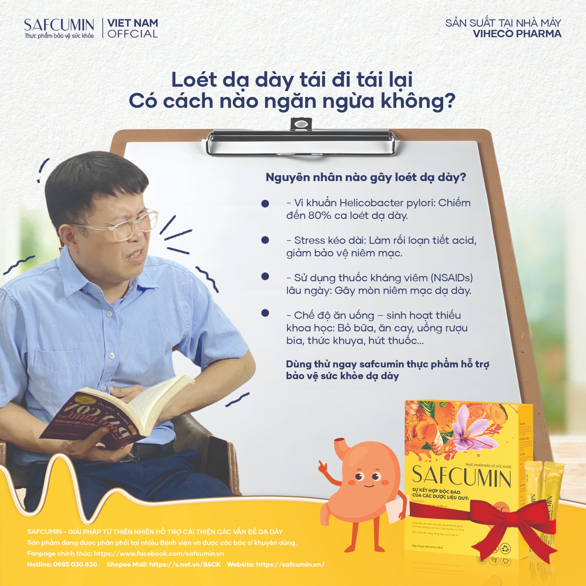 Loét dạ dày tái đi tái lại – Có cách nào ngăn ngừa không?