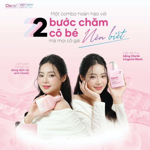 Một combo hoàn hảo với hai bước chăm “cô bé” mà mọi cô gái nên biết!