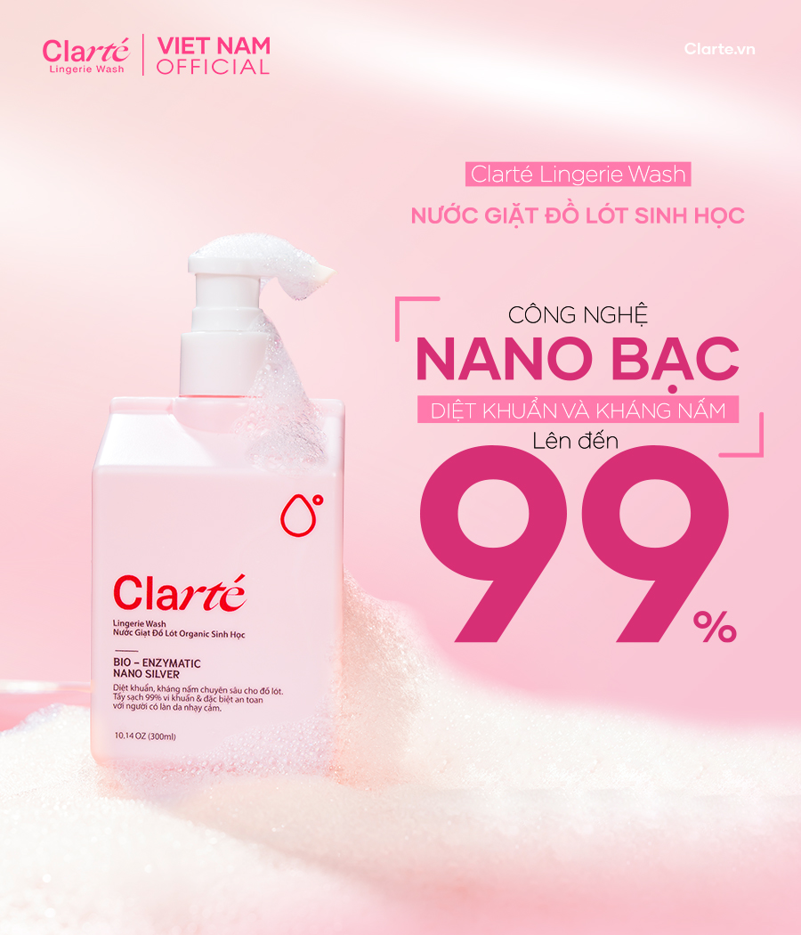 Nước giặt đồ lót Clarté