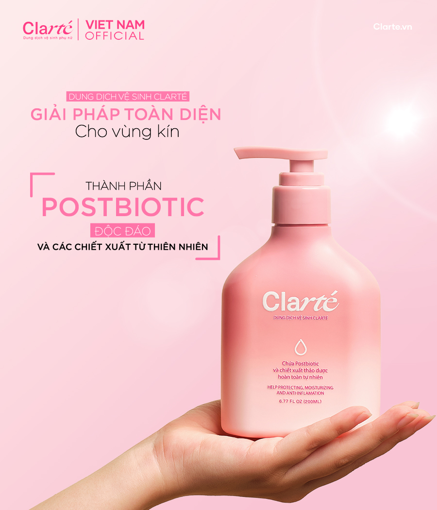 Dung dịch vệ sinh phụ nữ Clarté