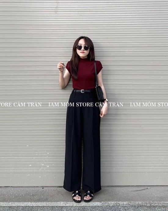 QUẦN SUÔNG GẬP GẤU 3 MÀU