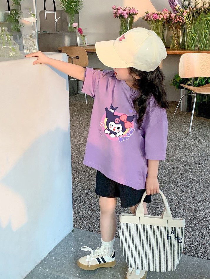 BỘ ĐÙI KUROMI TÍM QUẦN ĐEN