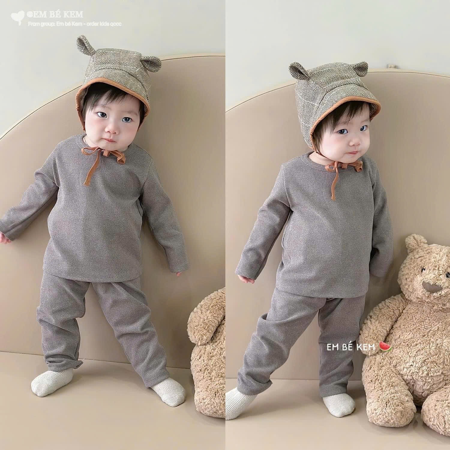 SÉT 2 BỘ ZIP DT CHOUGUTU BT BG