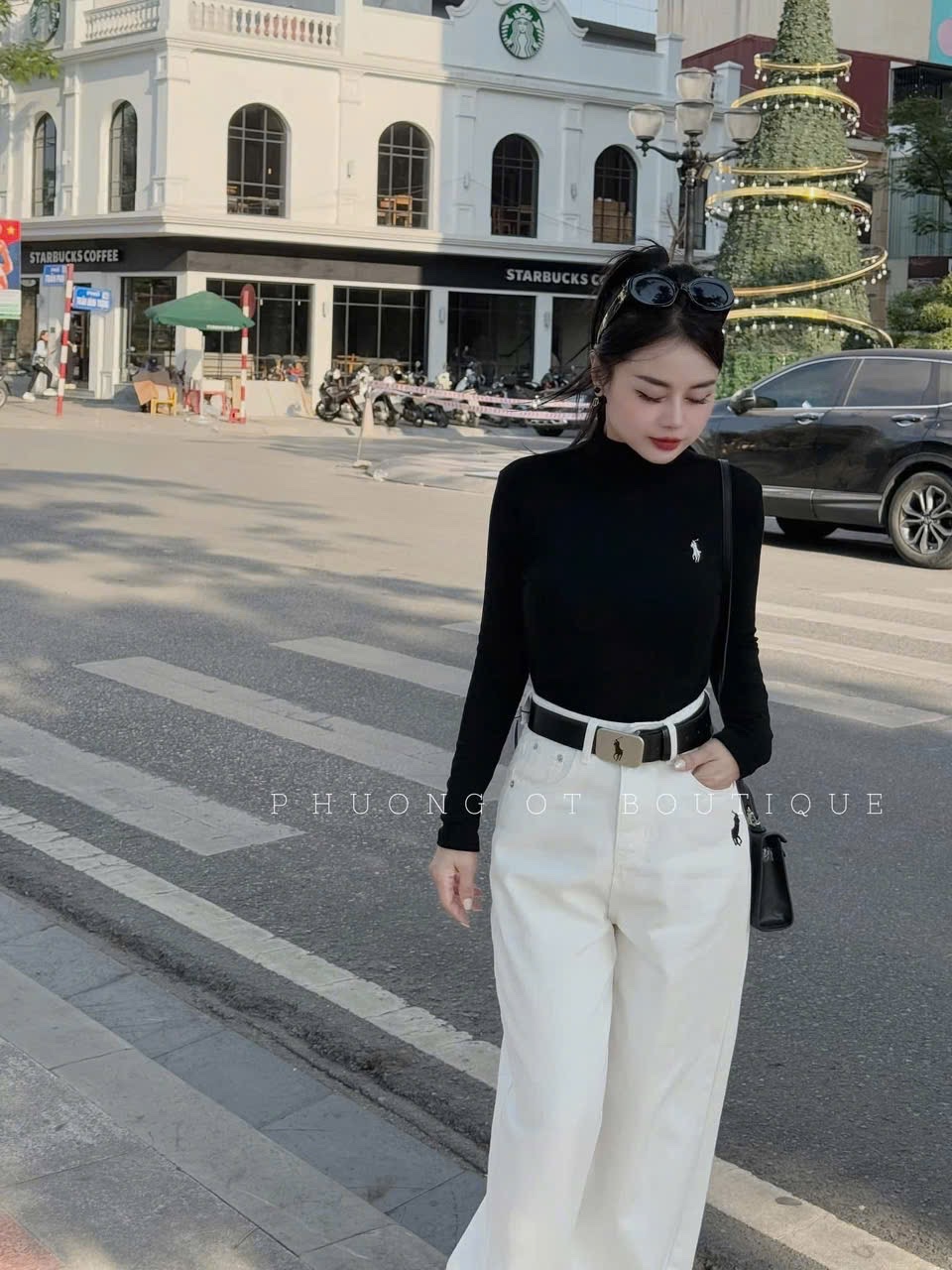 SÉT 3 ÁO ZIP LÔNG THÊU NGỰA ĐEN ĐỎ KEM