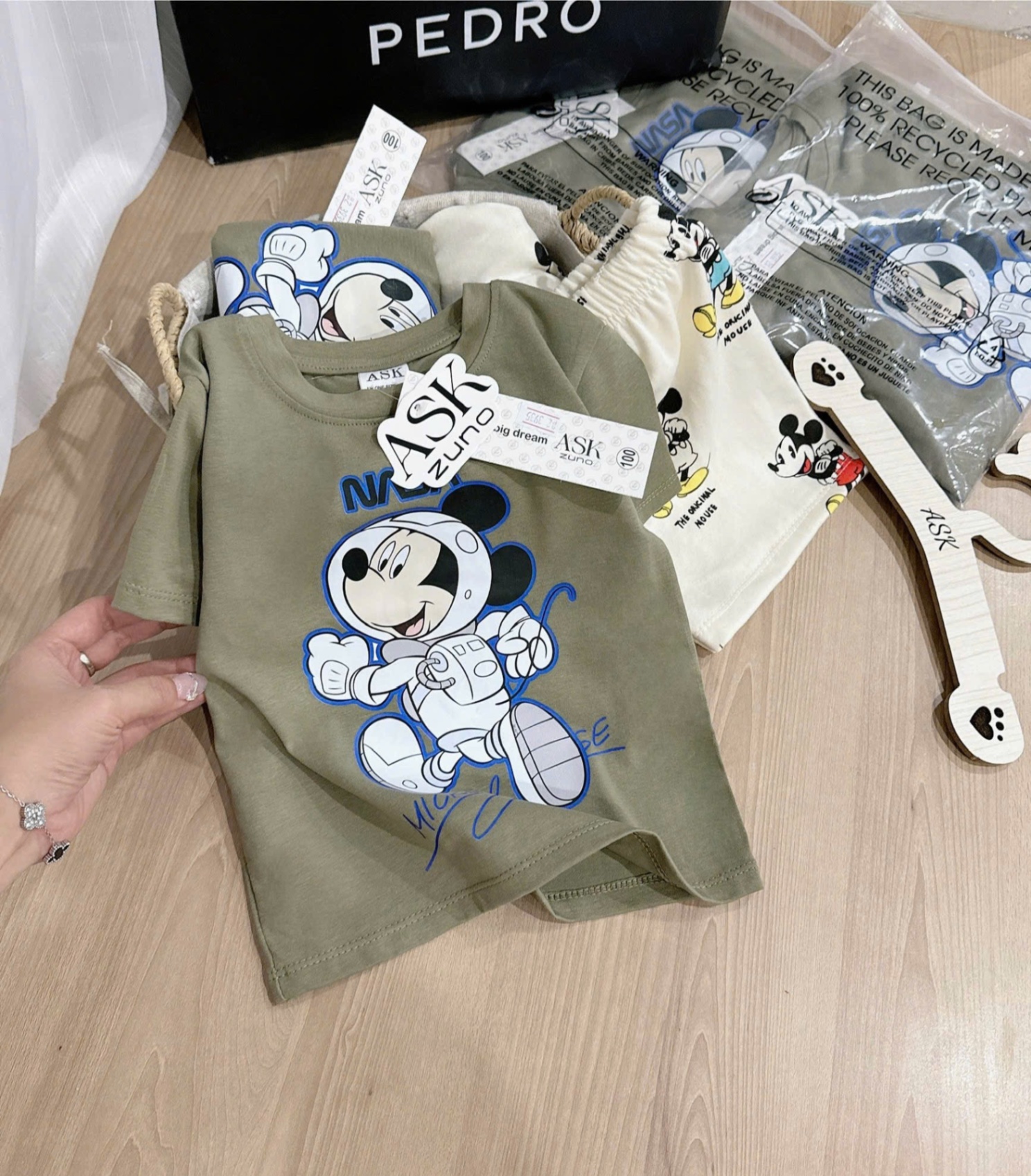 BỘ ĐÙI MICKY RÊU QUẦN BE BT