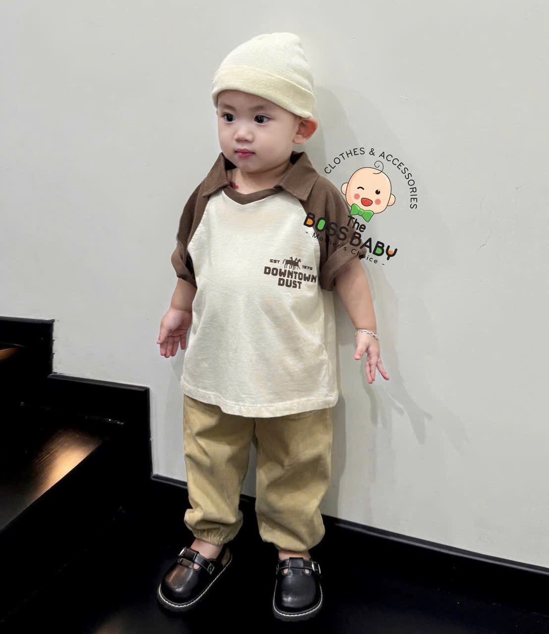 SET 3 ÁO CỔ TRỤ HÌNH SỐ BT