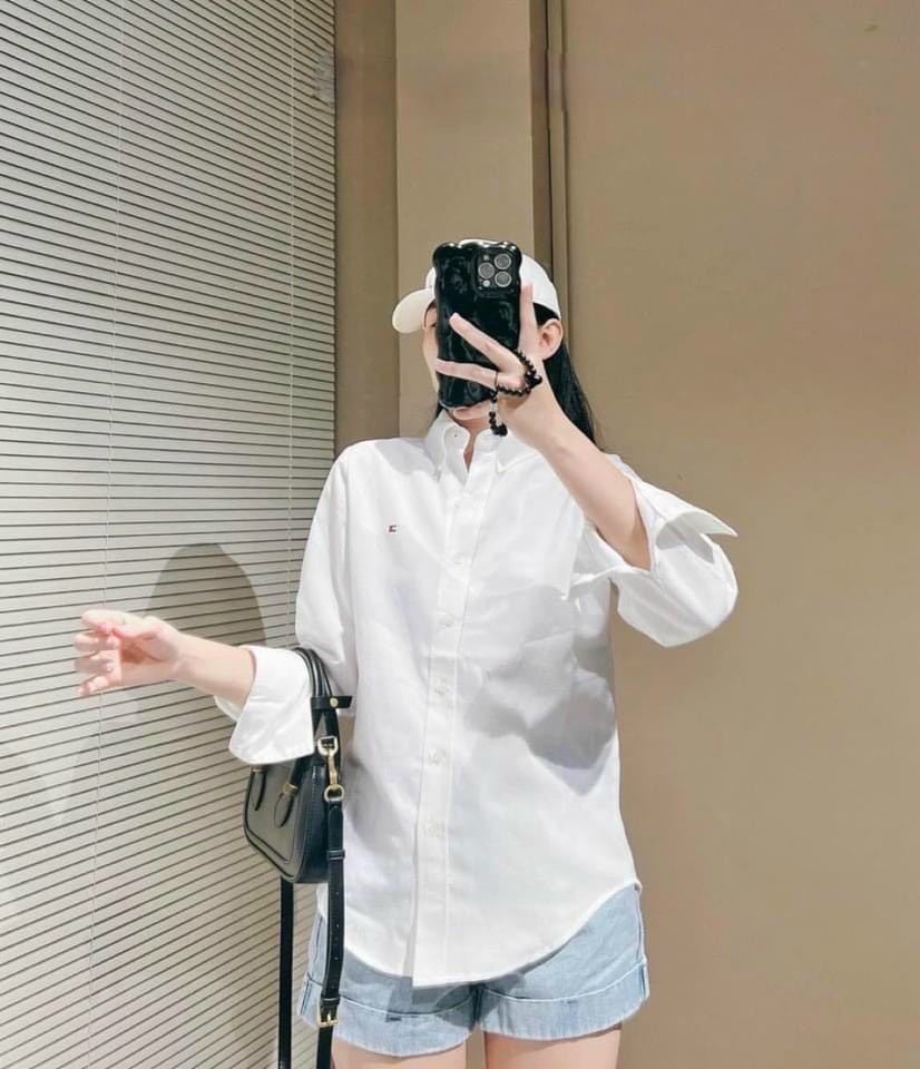 Hàng xuất đẹp - ÁO SƠ MI TOMY DÀI TAY 2M