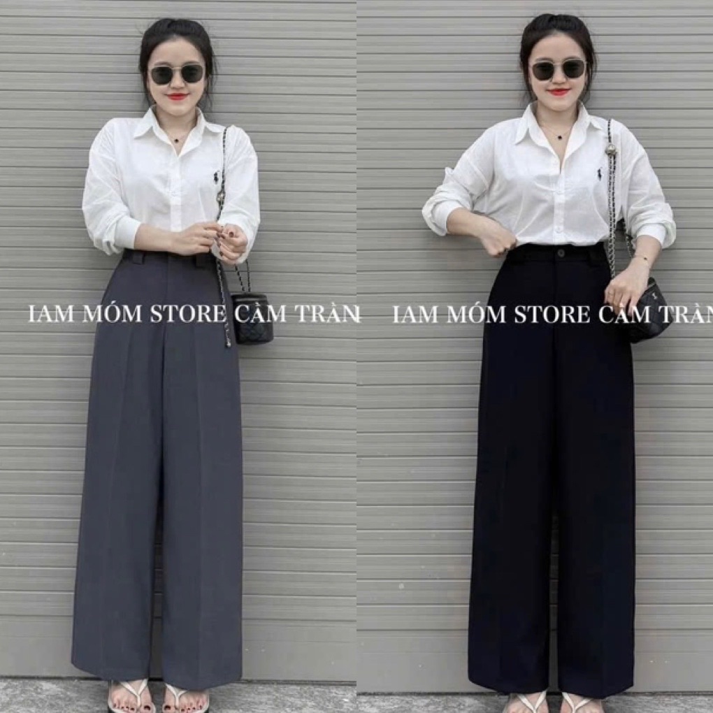 QUẦN VẢI SUÔNG ĐĨA TO 2 MÀU
