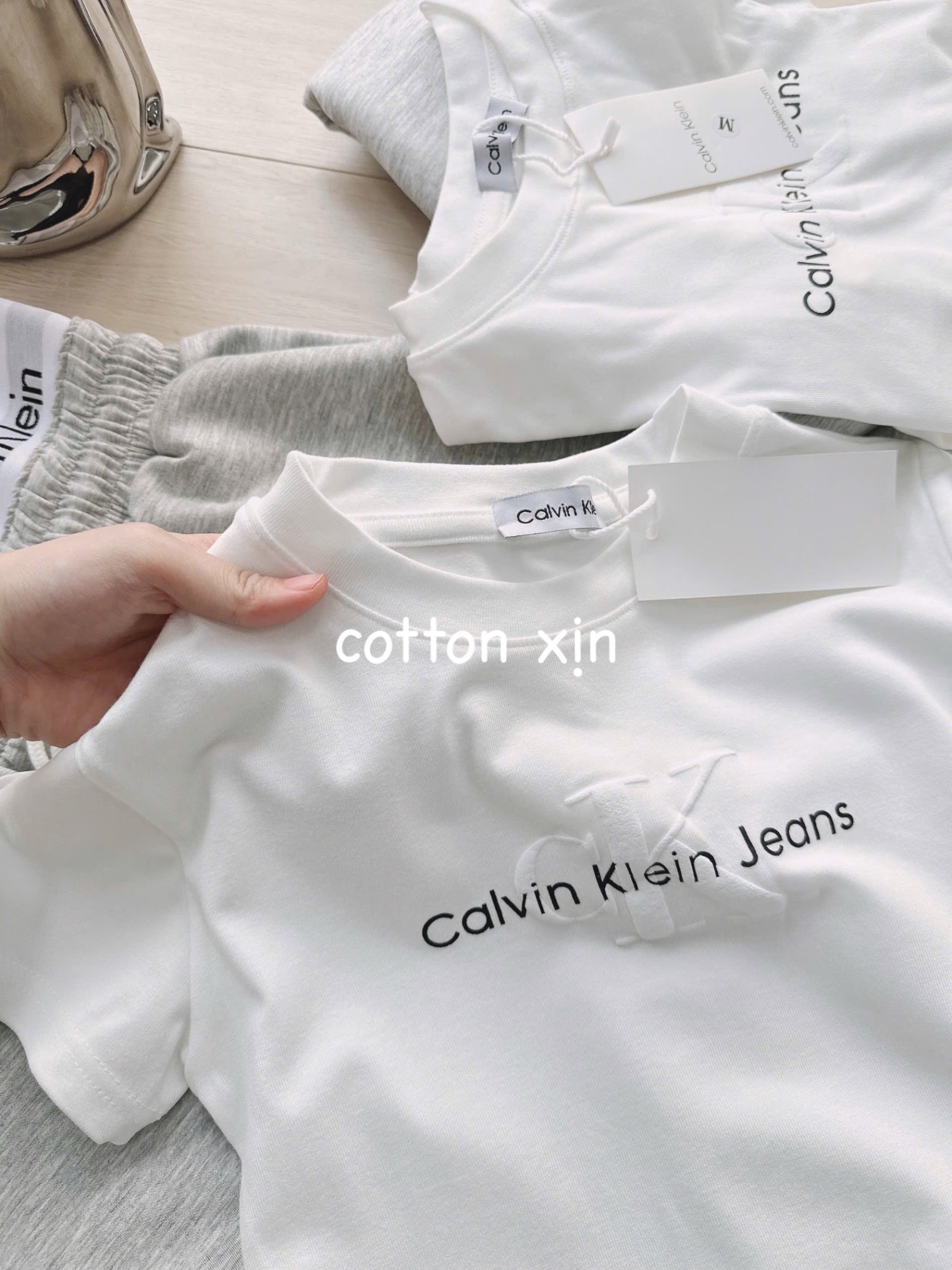 SET THUN CALVIN KEVIN BO GẤU GHI