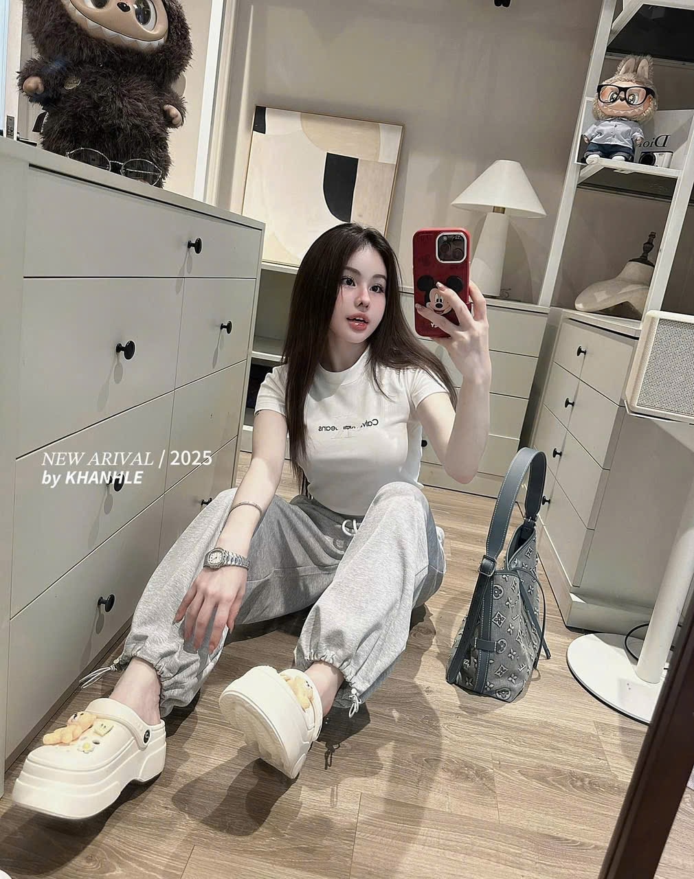 SET THUN CALVIN KEVIN BO GẤU GHI