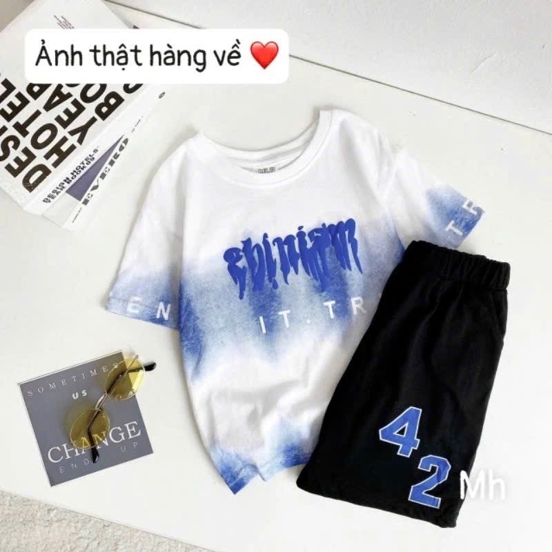 XẢ KHO BỘ ĐÙI LOANG TRẮNG QUẦN ĐEN 42